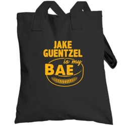 Jake Guentzel Pittsburgh Is My Bae Hockey Sports Athlete Fan Totebag