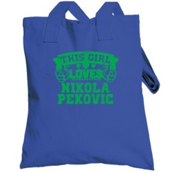 This Girl Loves Nikola Pekovic Minnesota Basketball Totebag