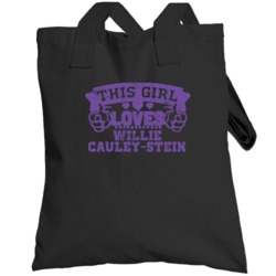 This Girl Loves Willie Cauley-stein Sacramento Basketball Totebag