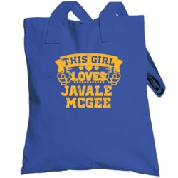 This Girl Loves Javale Mcgee Golden State Basketball Totebag