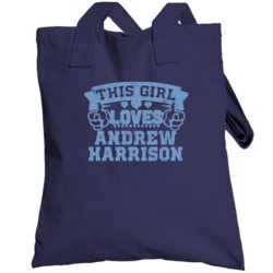 This Girl Loves Andrew Harrison Memphis Basketball Totebag