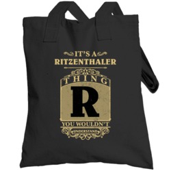 Ritzenthaler Thing You Wouldn't Understand Family Name Pride Totebag