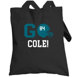 Go Player Keelan Cole Jacksonville Football Team Fan Totebag