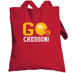 Go Player Jehu Chesson Kansas City Football Team Fan Totebag
