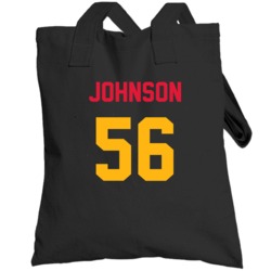 Jersey Back Derrick Johnson Kansas City Football Team Fan For Black To