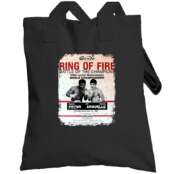 Aaron Pryor Vs Alexis Arguello Boxing Fight Card Poster Totebag