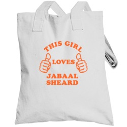 Jabaal Sheard Sports This Girl Loves Totebag