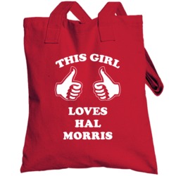 Hal Morris Sports This Girl Loves Totebag