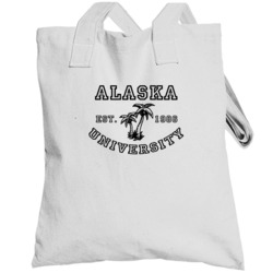 Alaska University Est 1986 Parody Favorite City Totebag