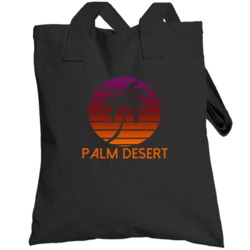 Palm Desert Fading Sunrise Glory Favorite City Totebag