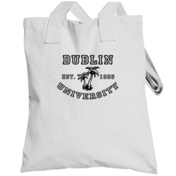 Dublin University Est 1986 Parody Favorite City Totebag