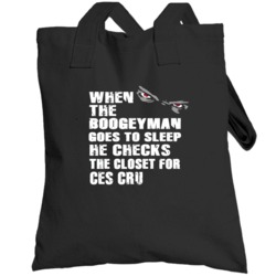 Boogeyman Checks The Closet For Ces Cru Hip Hop Totebag