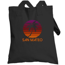 San Mateo Fading Sunrise Glory Favorite City Totebag