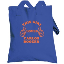 Carlos Boozer Sports This Girl Loves Totebag