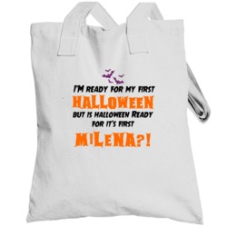 Milena Babys First Halloween Spooky Cute Totebag