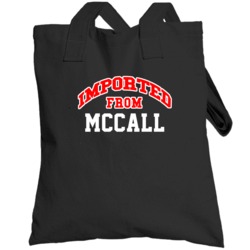 Mccall Idaho Imported From Cool Funny City Totebag