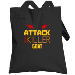 Attack Of The Killer Goat Animal Totebag