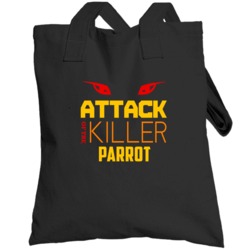 Attack Of The Killer Parrot Animal Totebag