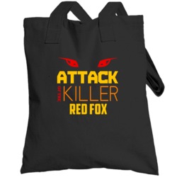 Attack Of The Killer Red Fox Animal Totebag