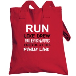 Drew Miller Detroit Michigan Hockeytown Run Jog Funny Totebag