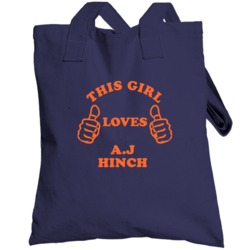A J Hinch Detroit Michigan Baseball This Girl Loves Totebag