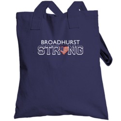 Broadhurst Last Name Strong American Totebag
