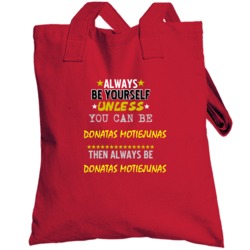 Donatas Motiejunas Texas Always Be Yourself Basketball Totebag