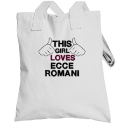 This Girl Loves Ecce Romani Favorite Novel Totebag