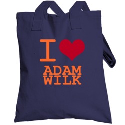 Adam Wilk Detroit Michigan Baseball I Love Heart Totebag