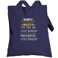 Cole Beasley Texas Always Be Yourself Football Totebag