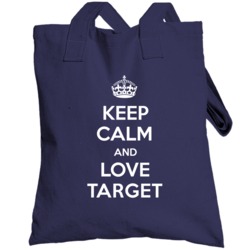 Keep Calm And Love Target Parody Totebag