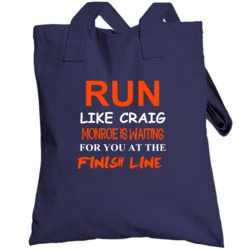 Craig Monroe Detroit Michigan Baseball Run Inspiration Totebag