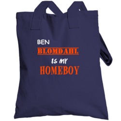 Ben Blomdahl Detroit Michigan Sports Homeboy Totebag