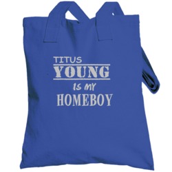Titus Young Detroit Michigan Sports Homeboy Totebag