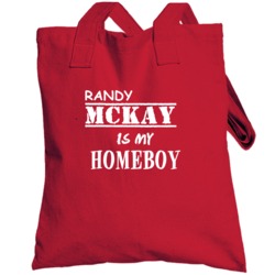 Randy Mckay Detroit Michigan Sports Homeboy Totebag