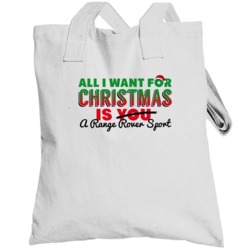 All I Want For Christmas Is A Range Rover Sport Car Lover Heart Toteba