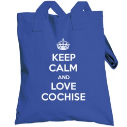 Keep Calm And Love Cochise City Parody Totebag
