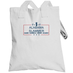 Alabama Slammer Make America Drink Again Funny Totebag