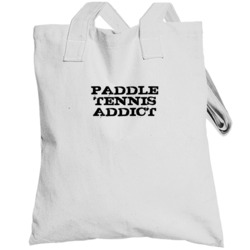 Paddle Tennis Addict Fun Sports Totebag