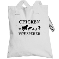 Chicken Animal Whisperer Totebag