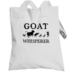 Goat Animal Whisperer Totebag