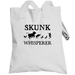 Skunk Animal Whisperer Totebag