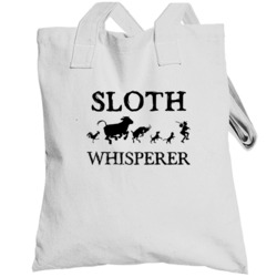 Sloth Animal Whisperer Totebag