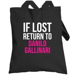 If Lost Return To Danilo Gallinari Denver Basketball Team Fan Totebag