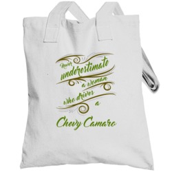 Never Underestimate Woman Who Drives Totebag