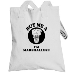 Buy Me A Beer Im Marshallese Fun Totebag