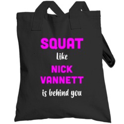 Squat Like Nick Vannett Seattle Football Team Fan Totebag