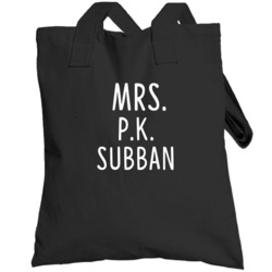 Mrs Pk Subban Nashville Hockey Team Fan Totebag