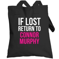 If Lost Return To Connor Murphy Chicago Hockey Team Fan Totebag