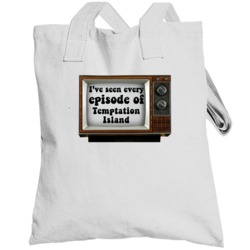 I've Seen Every Episode Of Temptation Island Retro Tv Totebag